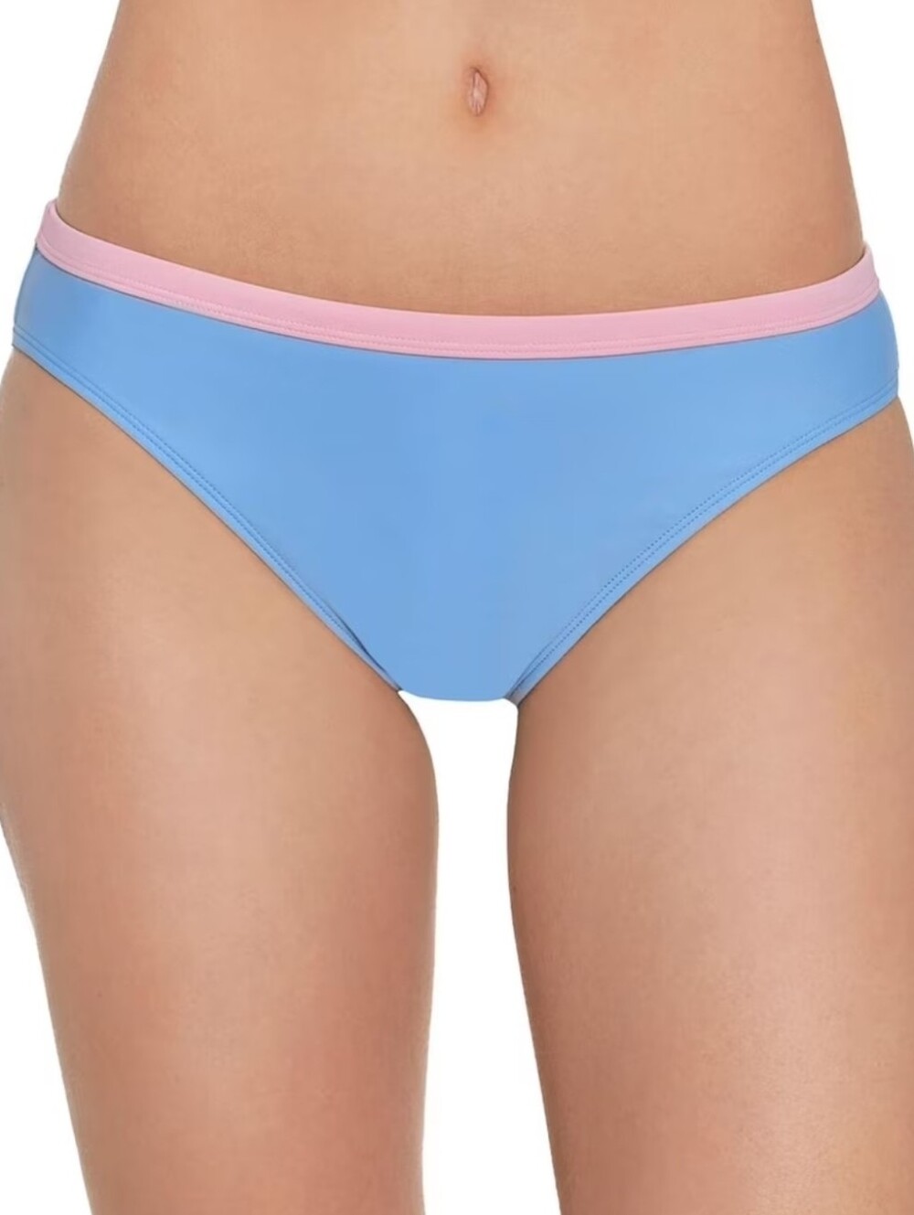 Salt + Cove | Juniors' Binding Hipster Bikini Bottoms XL Colorblock Periwinkle